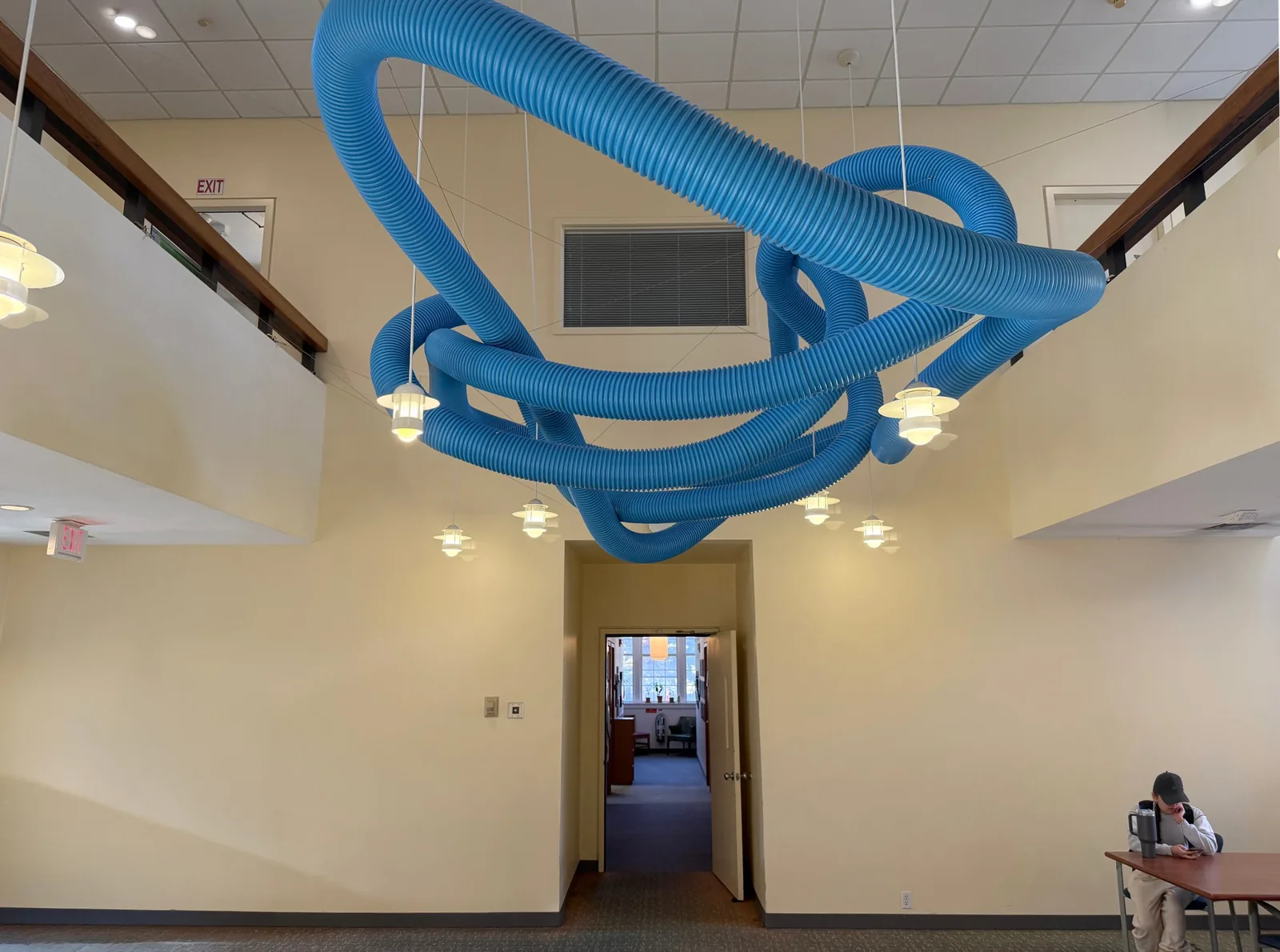 Continuous Line XII (silence), Wheaton College, Norton, MA, view 2