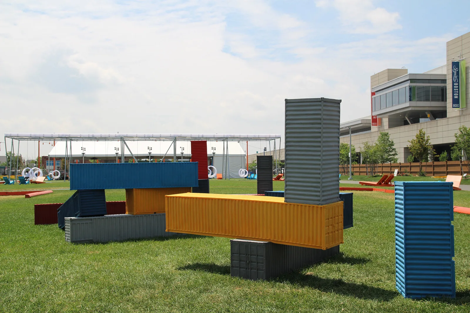 Lawn Containers, D Street Art Lab, Lawn on D, Boston, MA, view 2